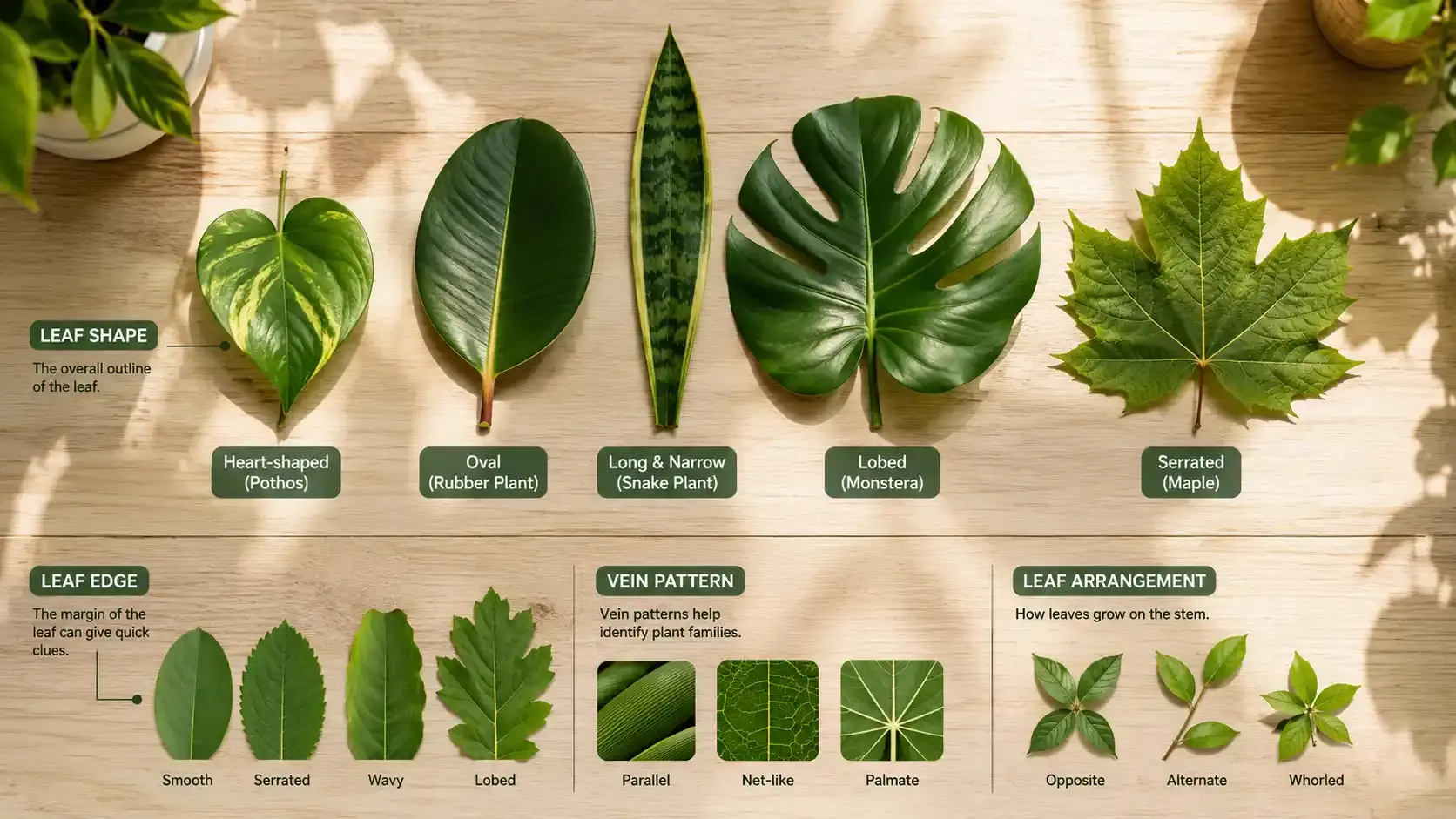 How to Identify a Plant by Leaf Shape: Simple Beginner Guide